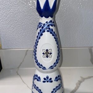 Clase Azul Empty Tequila Bottle 1.75ML with/ olive oil stopper